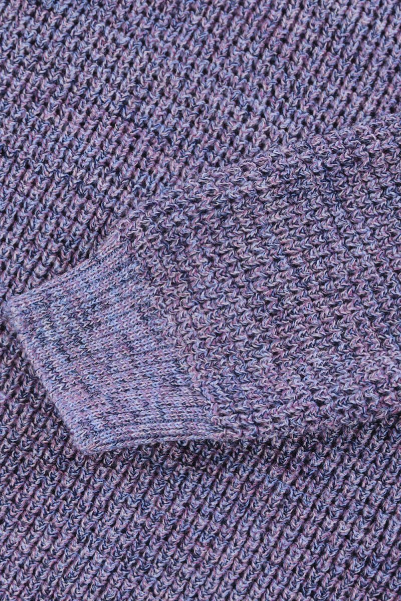 Anonymous Ism Mix Crew Neck Knit (Purple/Blue) - Image 3