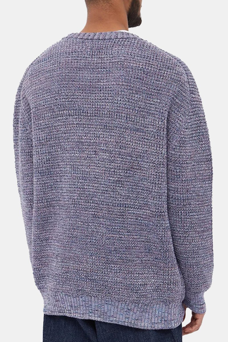 Anonymous Ism Mix Crew Neck Knit (Purple/Blue) - Image 4