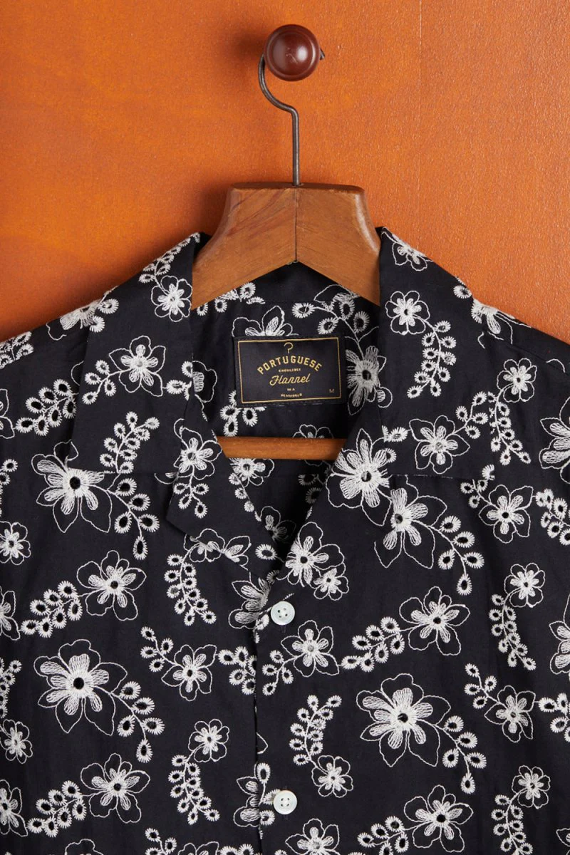 Portuguese Flannel Folclore 4 Shirt (Black) - Image 4