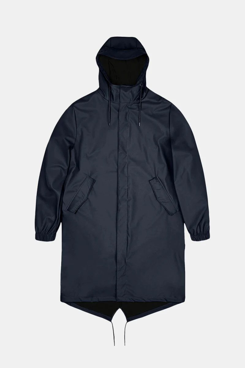 Rains Fishtail Parka W3 (Navy) - Image 2
