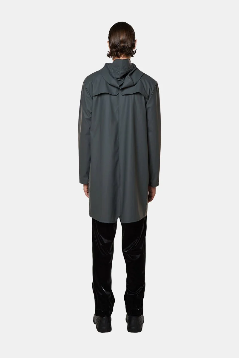 Rains Long Jacket (Slate) - Image 2