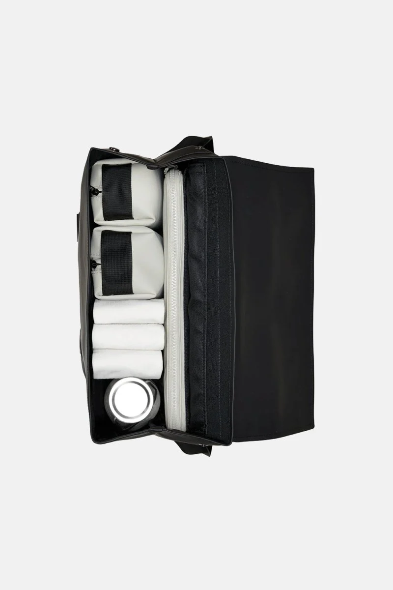 Rains MSN W3 Waterproof Messenger Bag (Black) - Image 4
