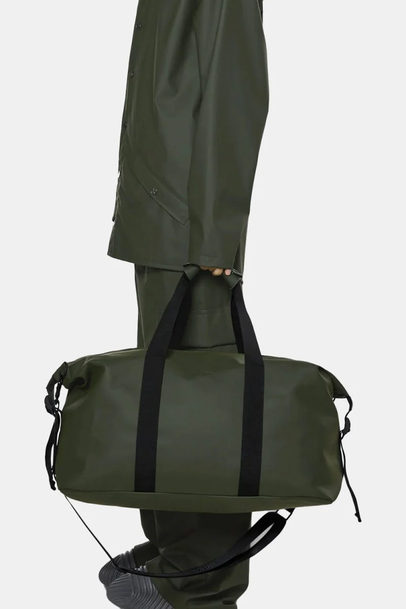 Rains Overnight Waterproof Weekend Bag (Green) - Image 6