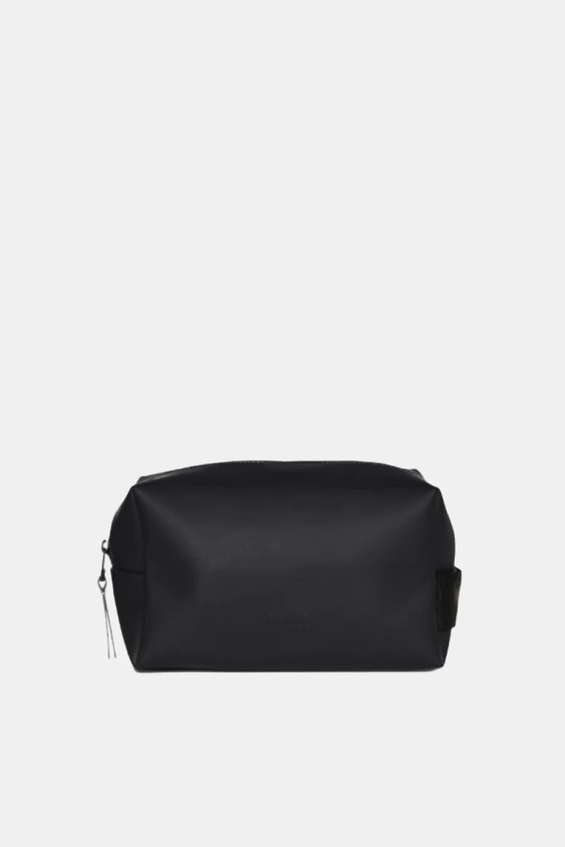 Rains Small Toiletry Wash Bag (Black)