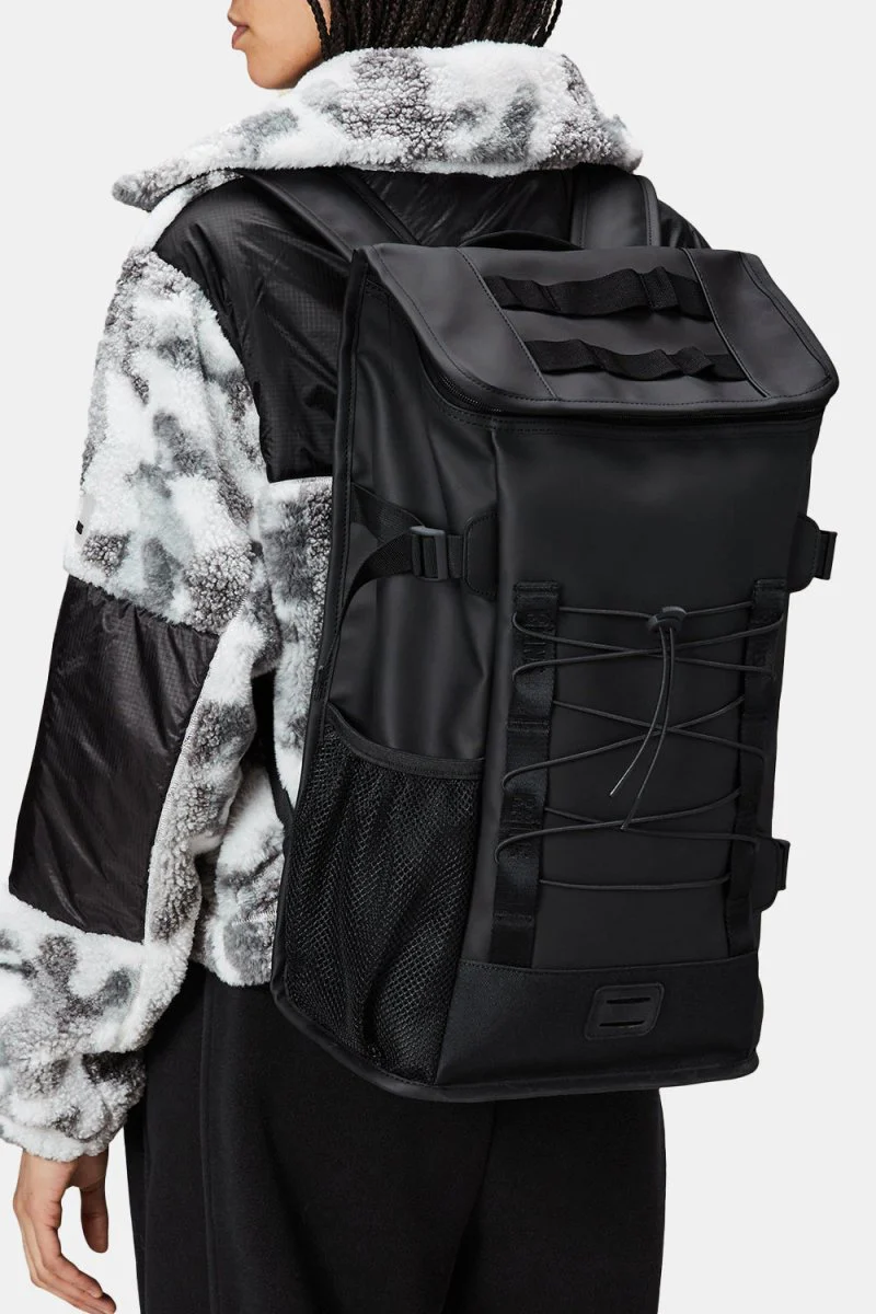 Rains Trail Mountaineer Backpack W3 (Black) - Image 8