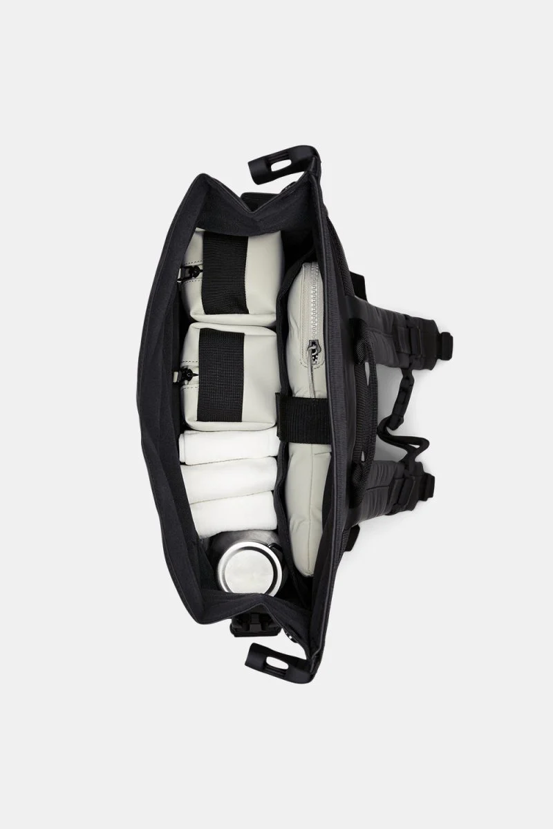 Rains Trail Rolltop Backpack W3 (Black) - Image 4