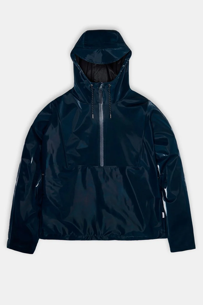 Rains Waterproof Anorak Jacket (Ink) - Image 2