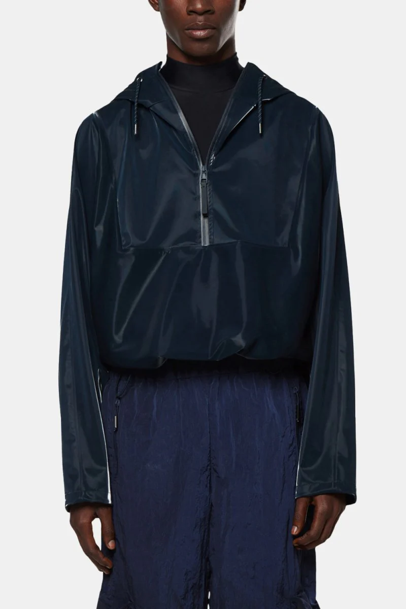 Rains Waterproof Anorak Jacket (Ink) - Image 3