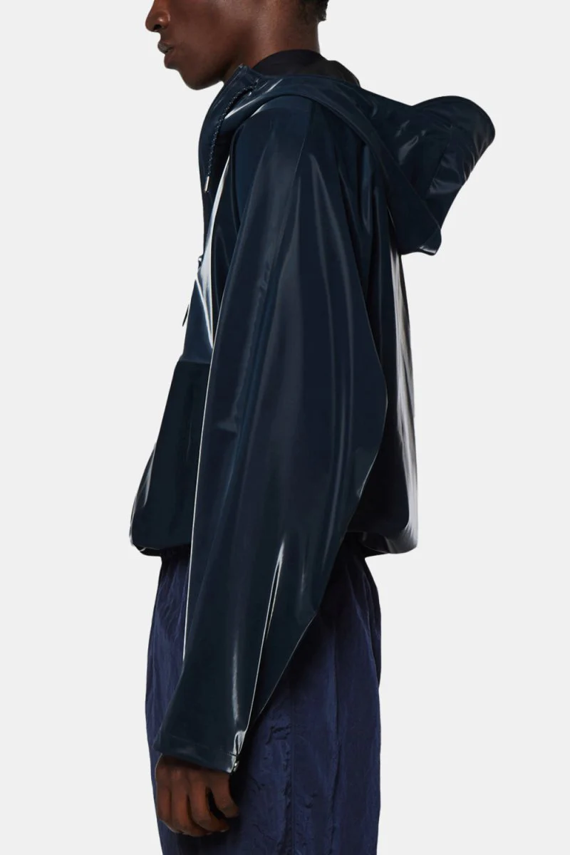 Rains Waterproof Anorak Jacket (Ink) - Image 5