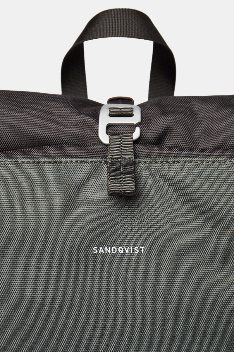 Sandqvist Arvid Recycled Polyester Backpack (Green) - Image 4