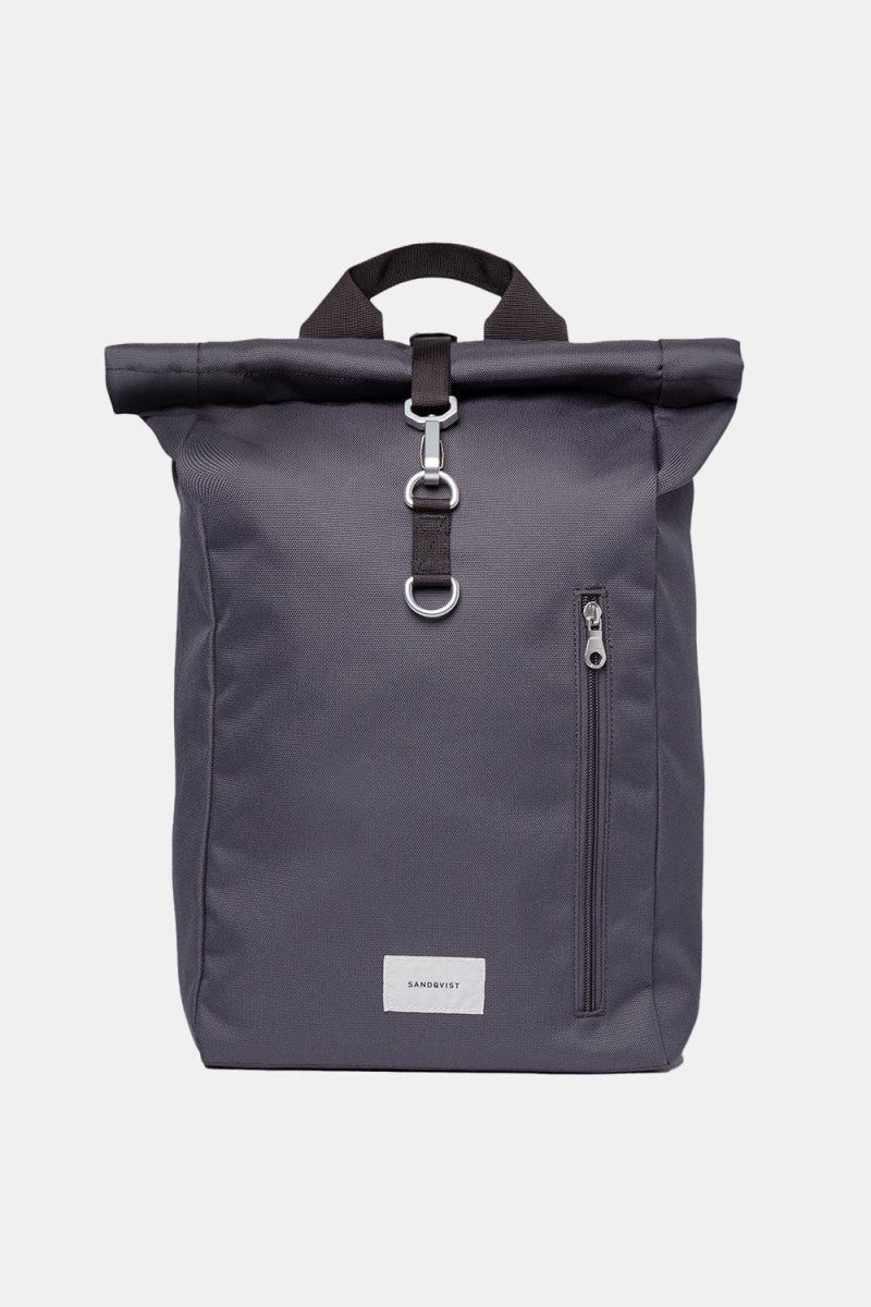 Sandqvist Ground Rolltop L Backpack (Asphalt/Black)