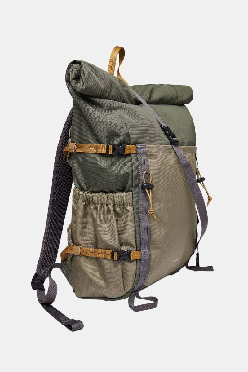 Sandqvist Forest Hike Technical Rolltop Backpack (Trekk Greenleaf) - Image 3
