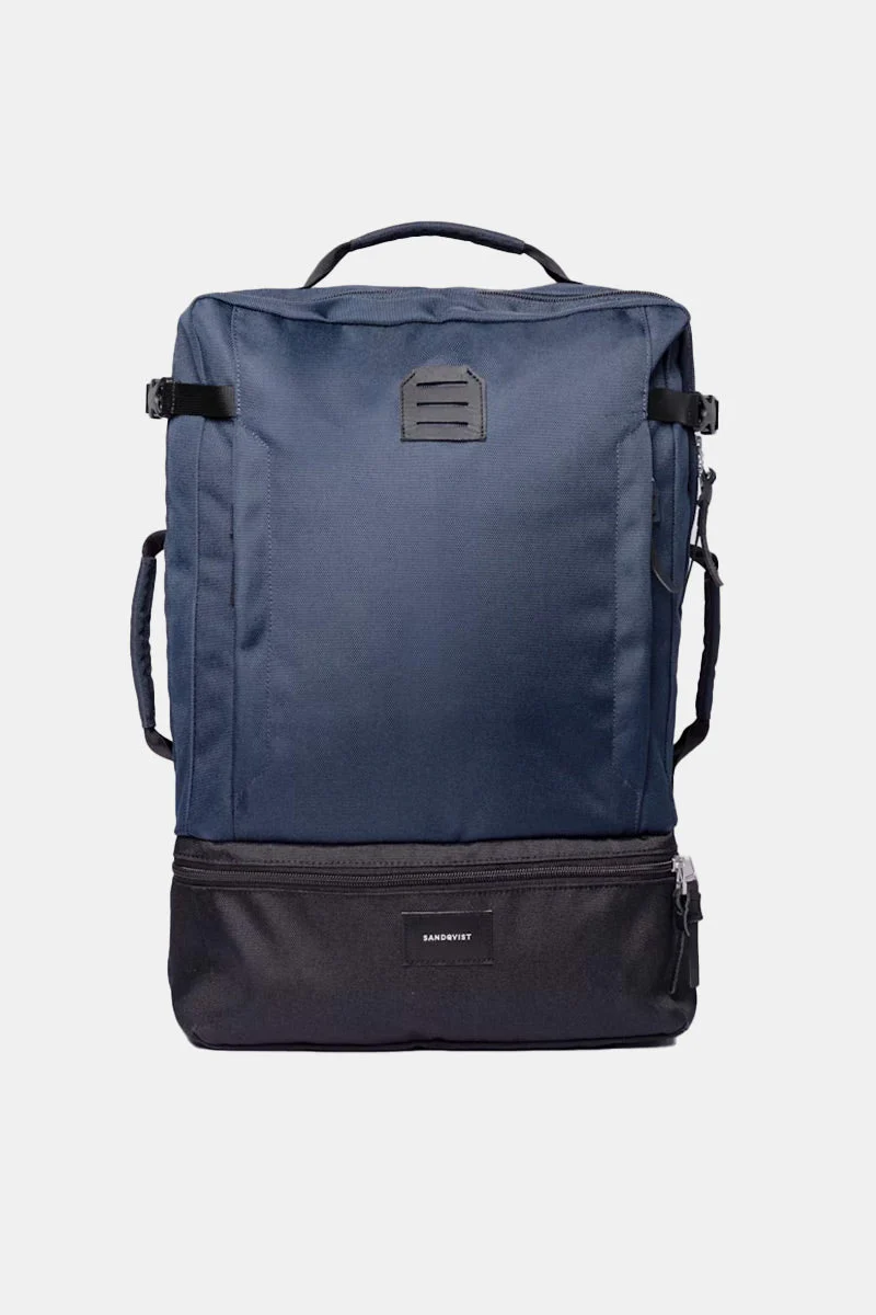Sandqvist Otis Travel Backpack (Multi Navy)