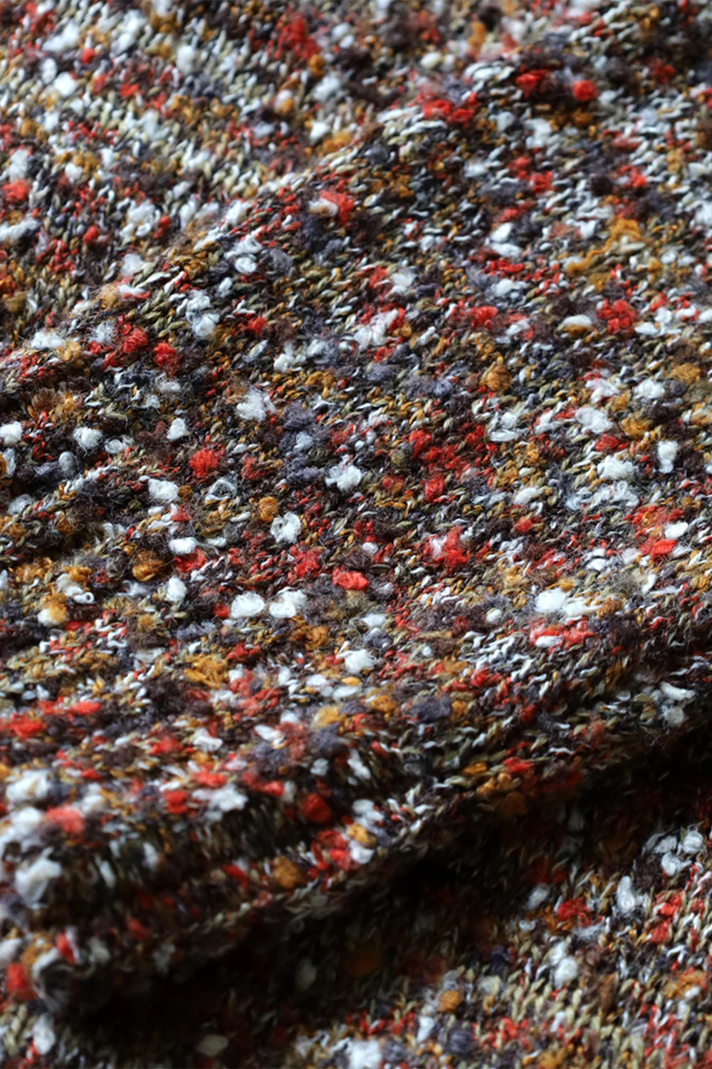 Anonymous Ism Slub Crew Neck Knit (Orange) - Image 9