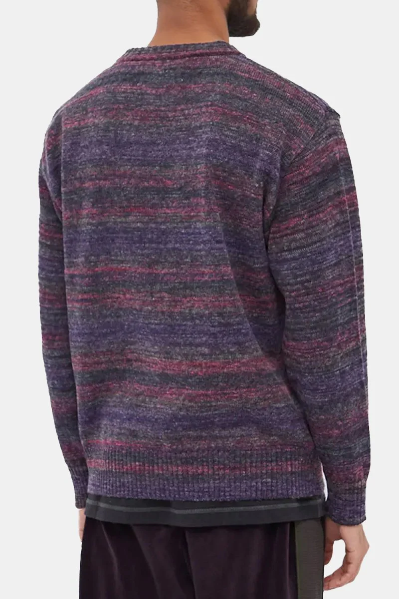 Anonymous Ism Splash Crew Knit (Charcoal) - Image 4