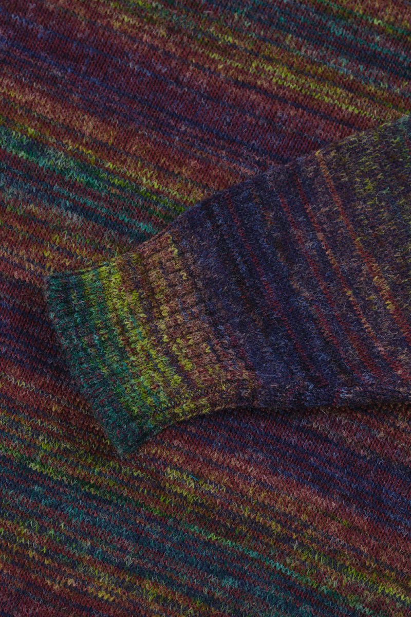 Anonymous Ism Splash Crew Knit (Moss) - Image 2