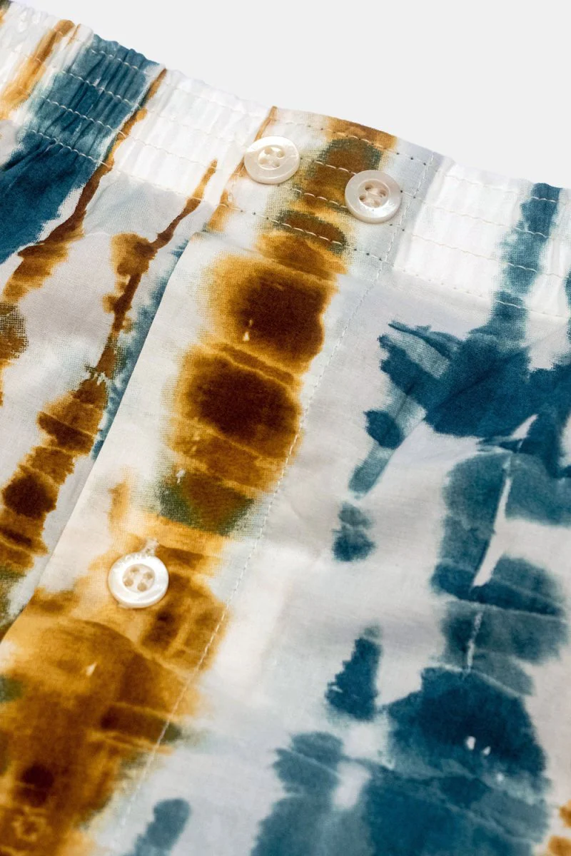 Anonymous Ism Tie Dye Boxers (Blue/Brown) - Image 2