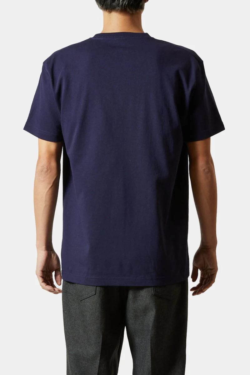 United Athle 4252 Authentic Super Heavyweight 7.1oz T-shirt (Navy) - Image 3
