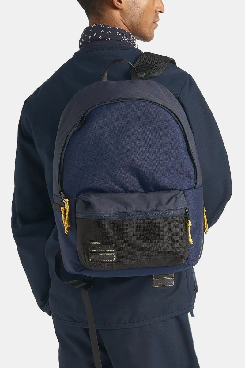 Universal Works x Master-Piece Backpack (Navy Recycled Tech Canvas) - Image 2