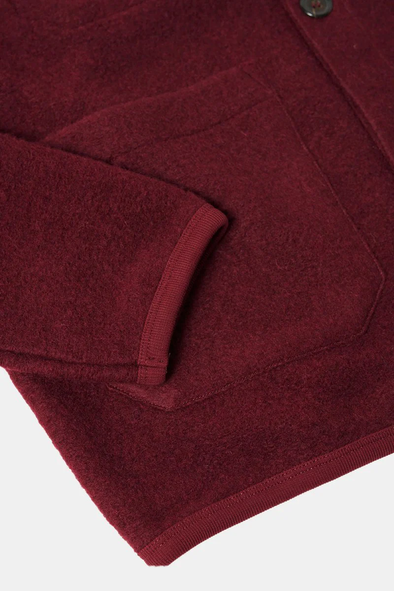 Universal Works Cardigan (Deep Red) - Image 3