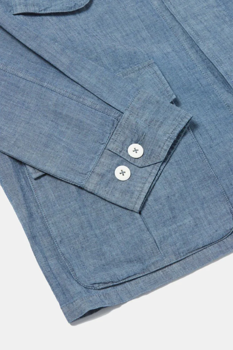 Universal Works Jungle Jacket (Indigo Chambray) - Image 4