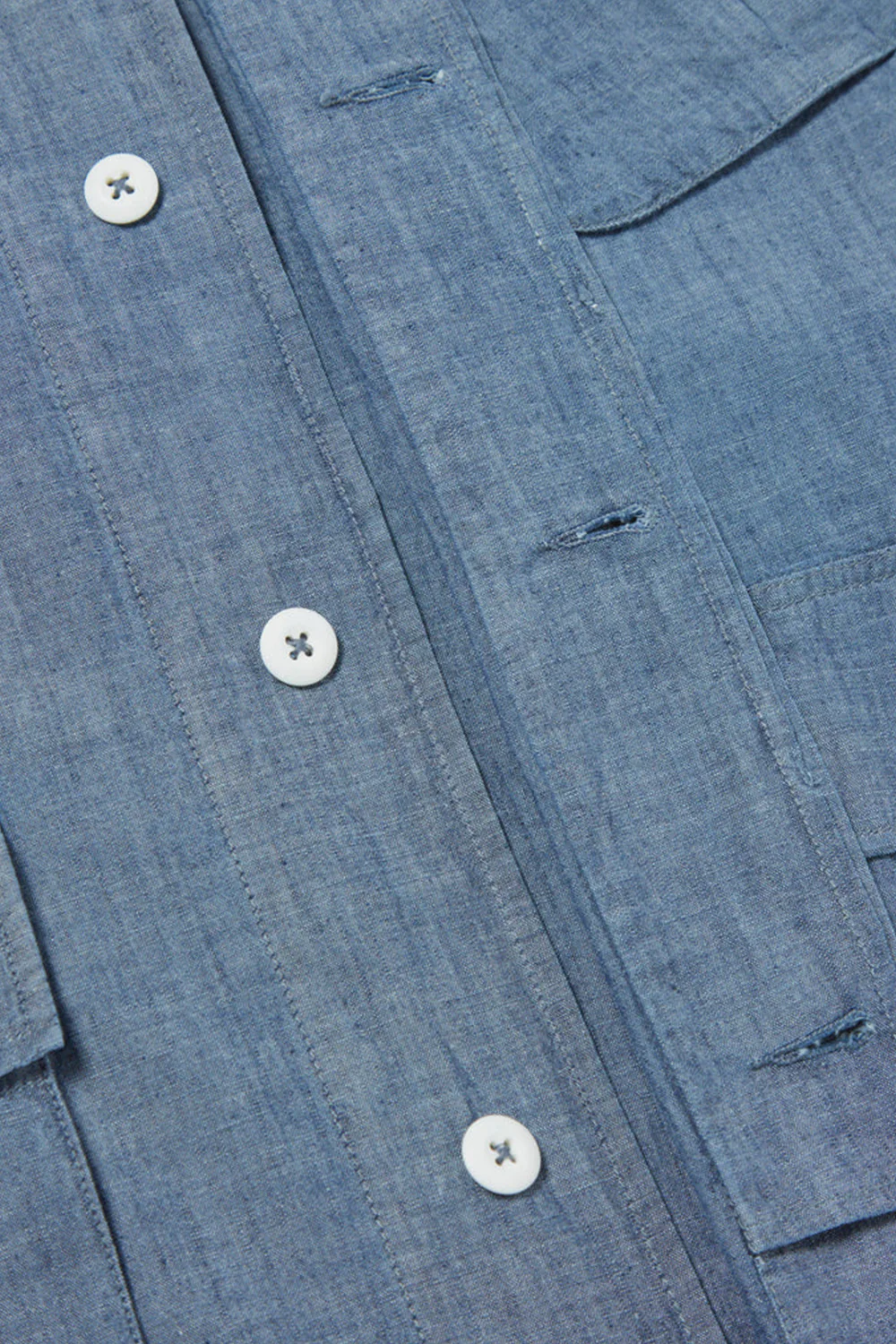 Universal Works Jungle Jacket (Indigo Chambray) - Image 9