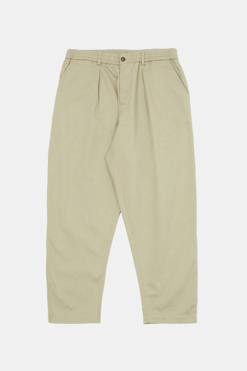 Universal Works Pleated Track Pant (Stone) - Image 2