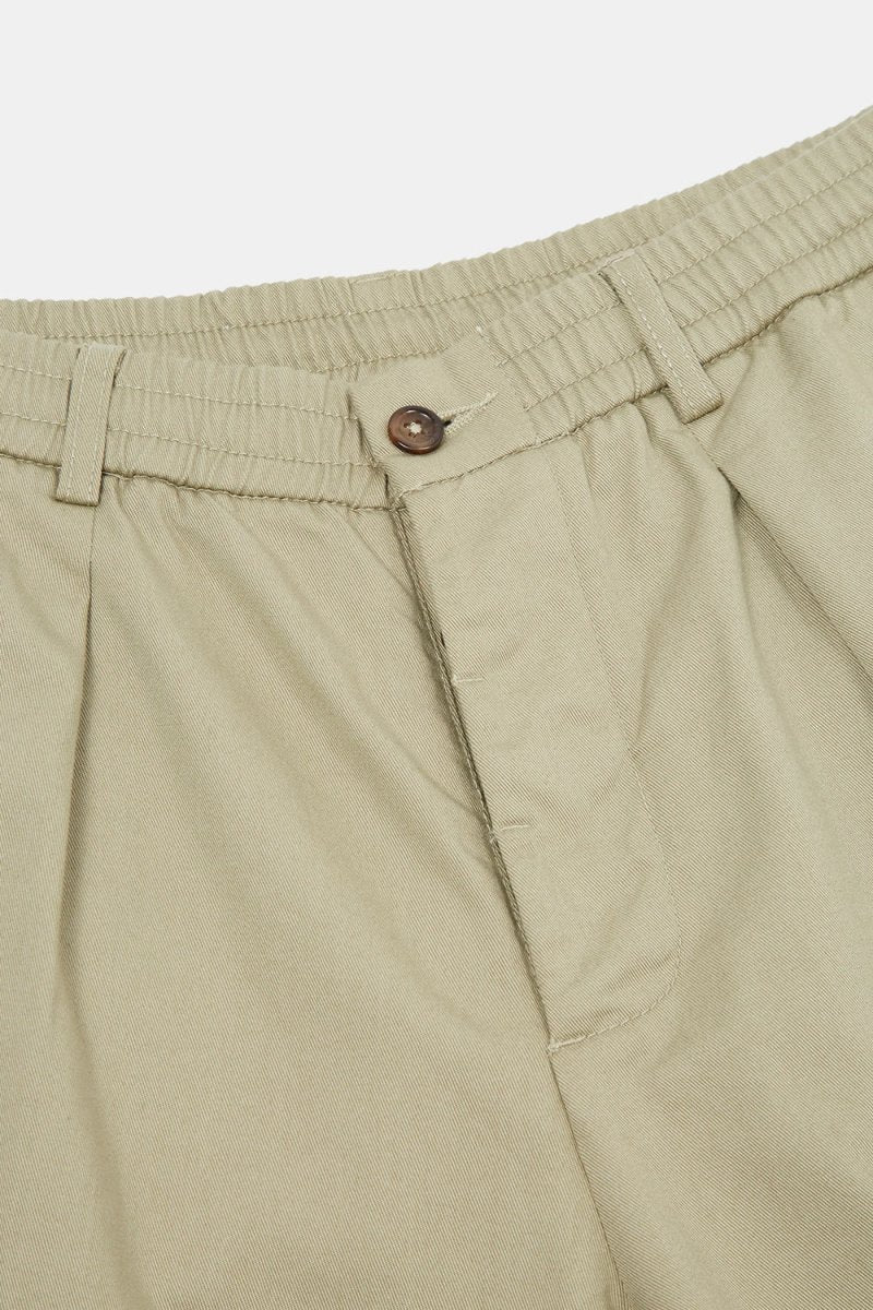 Universal Works Pleated Track Pant (Stone) - Image 4