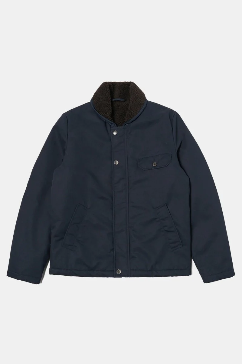 Universal Works Reversible N1 Jacket (Navy/Brown) - Image 3