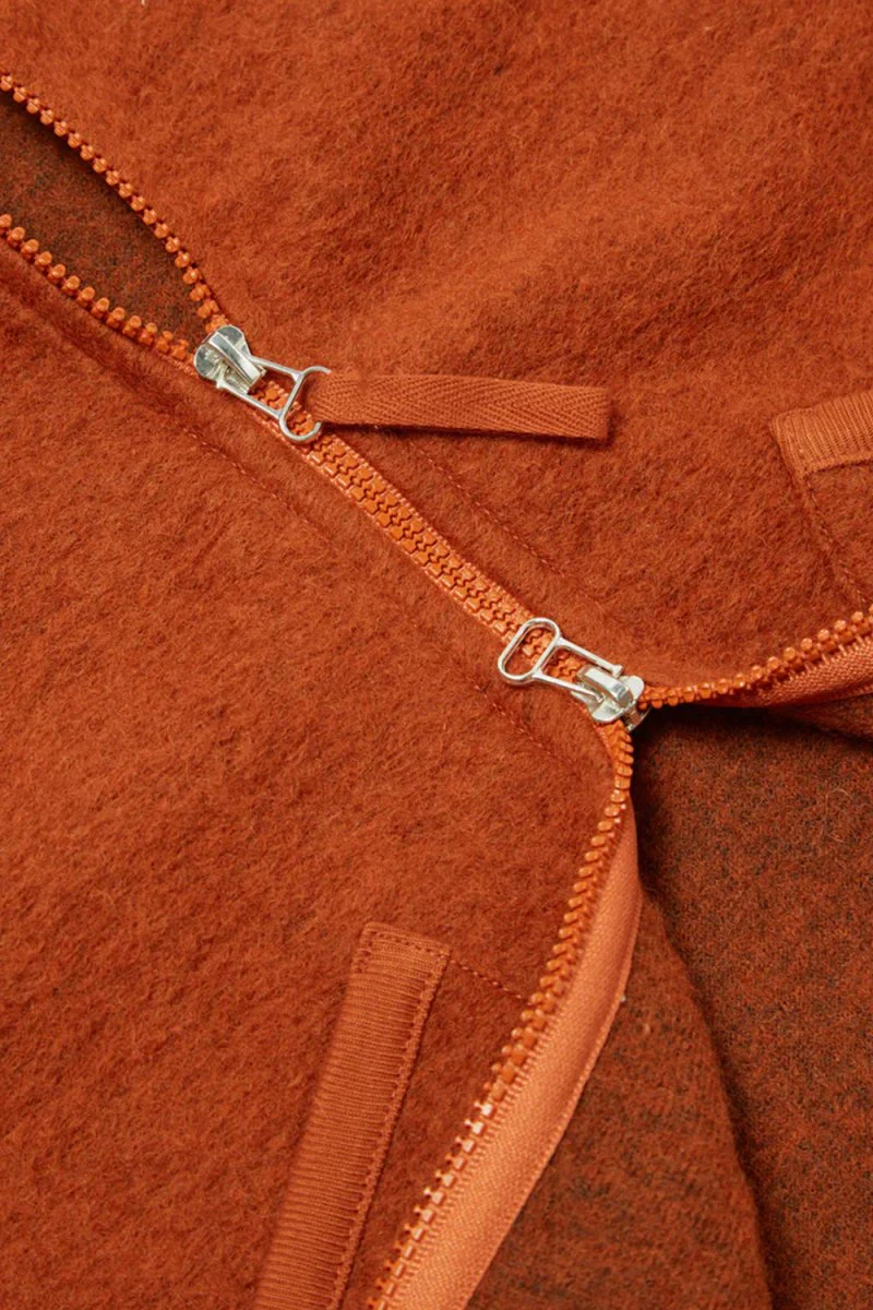 Universal Works Zip Waistcoat (Orange) - Image 8